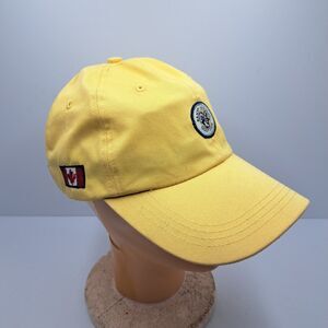 Banff Springs Golf Club Hat Yellow Ahead Canadian Baseball Cap Adjustable